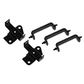 Inline Tube Replacement For 1964-67 Pontiac Lemans GTO 4 Core Radiator Mounting Brackets And Insulators 5pc