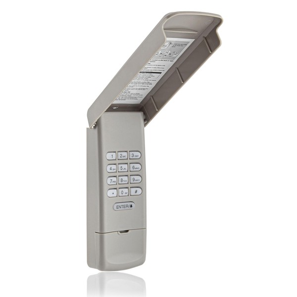 Universal Garage Door Remote Keypad for Chamberlain/liftaster/Craftsman Openers with Red,