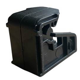 1 x Black Plastic Headlight Mount Bracket Compatible with Volkswagen VW Polo V (6R1, 6C1) [2009-2018] 6R0941511