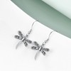 ONEFINITY Sterling Silver Dragonfly Dangle Drop Earrings - Dragonfly Jewelry