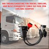 AMHTDOL ISO 7638 7pin (EBS/ABS) Adapter,Trailer and Truck Diagnostic Cable