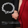 Yooping Men's Bracelet, Accessories, Stainless Steel, Mantel, Chain, Silver Stainless