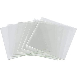 System 96 COE 96 Clear Fusing Glass Squares - 6 Pack (6x6)