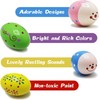 Wooden Easter Eggs, Pack of 9 Percussion Musical Egg Shakers,