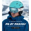 MAXJULI Ski Goggles Men Women,OTG Snow Goggles with Magnetic Interchangeable