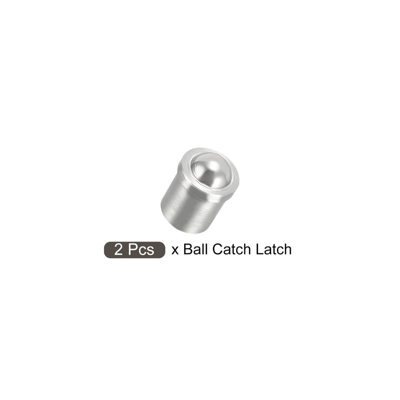 METALLIXITY 2pcs Ball Plunger Cabinet Door Closet Drawer Ball Catch