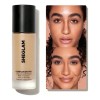 SHEGLAM Complexion Pro Base Líquida Mate Larga Duración - Almond