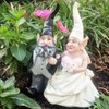 Nowaday Gnomes - Bride & Groom Wedding Gnome Married Couple