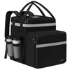 Ytonet Food Delivery Backpack with 7 Cup Holders, XX-Large Expandable