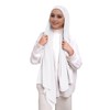 Lina & Lily Chiffon Instant Hijab with Jersey Bottom Cap,