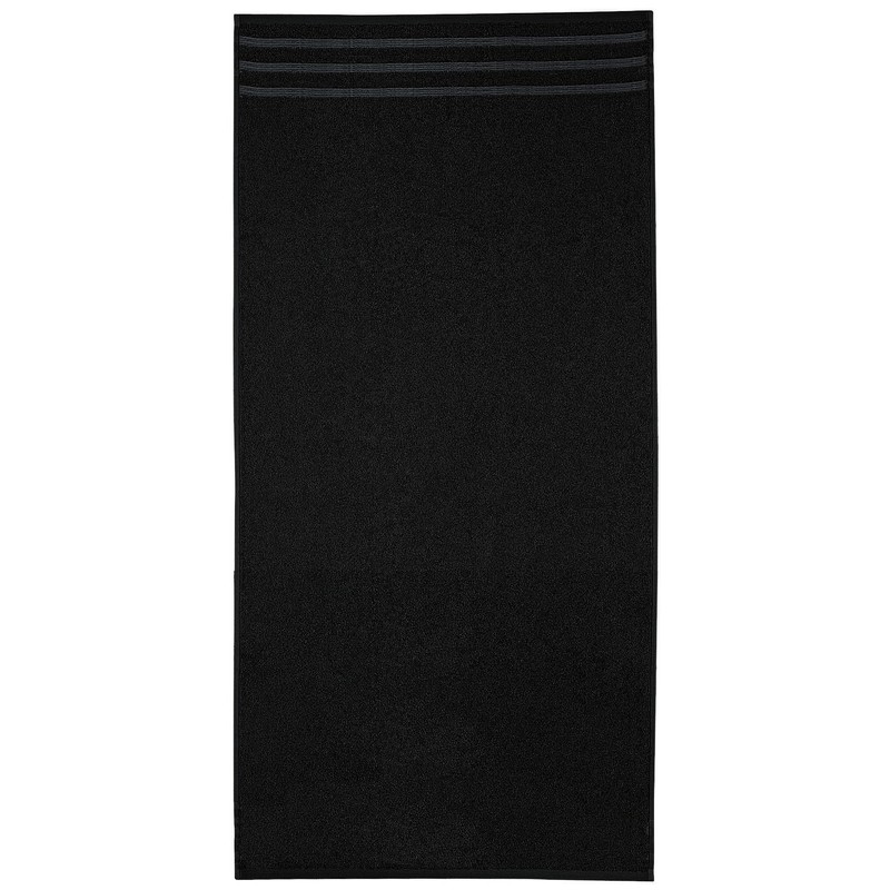 Kleine Wolke "Royal" Towel, 70 x 140 cm, Black