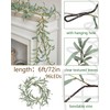 Fudios Lighted Olive Garland Battery Operated with Timer 96 LED