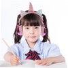 OSALADI Boy Girl Headphones with Microphone Volume Control Cable Cartoon