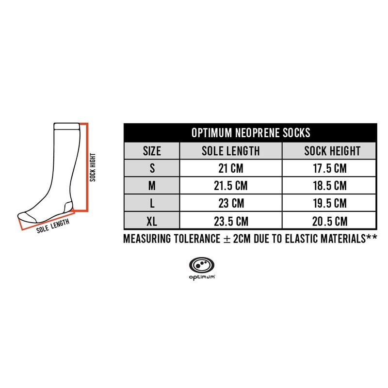Neoprene Wet Suit Socks Black XL, black