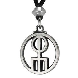 Icelandic Binding Rune Attracts Love Pendant Galdrastafir Viking Jewelry Asatru Necklace