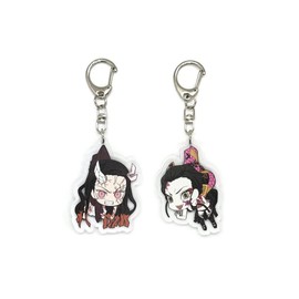 EBTY DREAMS Inc. - Set of 2 Demon Slaye DS Acrylic Keychain Daki, Nezuko v1