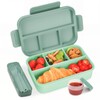Bugucat Lunch Box with Compartments, 1300 ml, Children's Leak-Proof Lunch