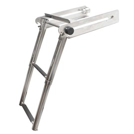 Challenger Hardware Boat Under Mount Ladder LTS-3 | 2 Step Stainless
