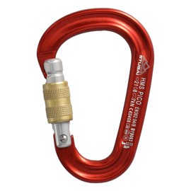 Hms Pico Stubai Sports Easylock with Screw Gate Anodized - White, Size 21