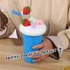 Costcom Slushie Maker Cup Quick Freeze Magic Squeeze Cup Milkshake