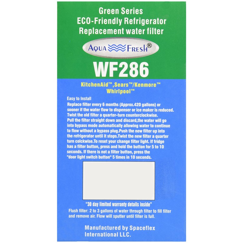 Aqua Fresh WF286 Replacement for Whirlpool 8171414 and 8171413 (Pack
