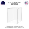 Acrylic Display Riser Box Clear Plexiglass 12" x 12” x