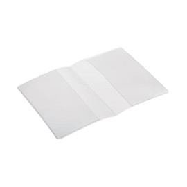 Durable 213819 Double Covers for DIN A7 (148 x 105 mm) Documents Pack of 10 Transparent