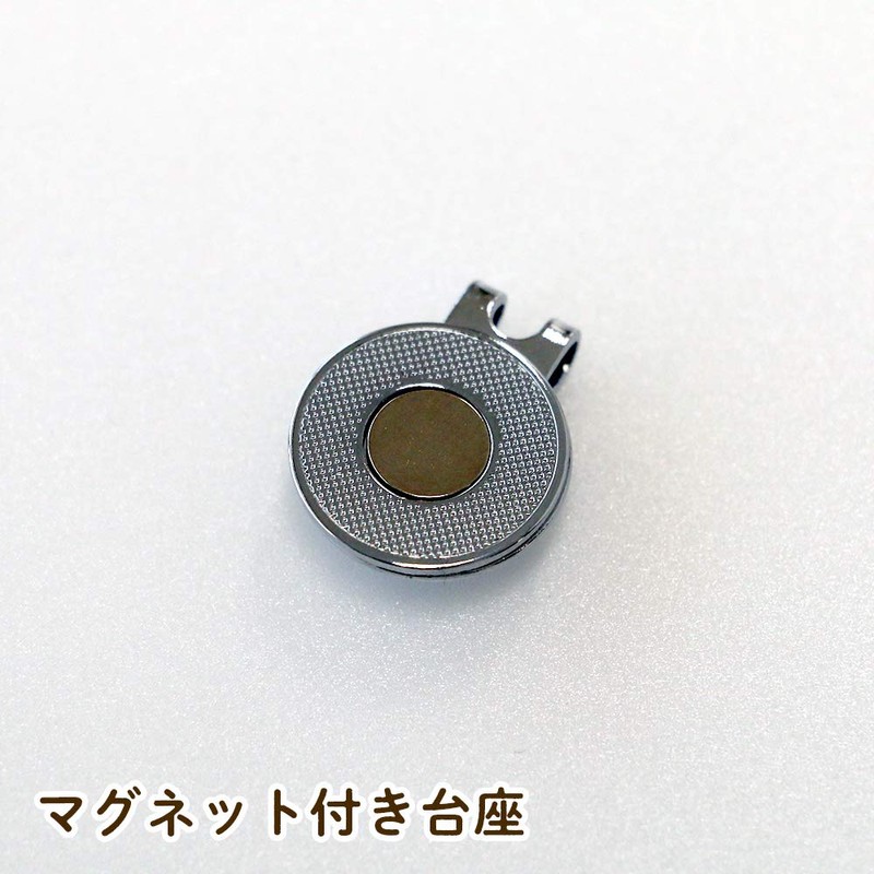 DAIYA GOLF Golf Marker Bonjoc Initial Ball Marker H WH