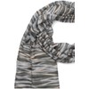 styleBREAKER 01016205 Women's Scarf with Colourful Overlapping Stripes Pattern Lightweight