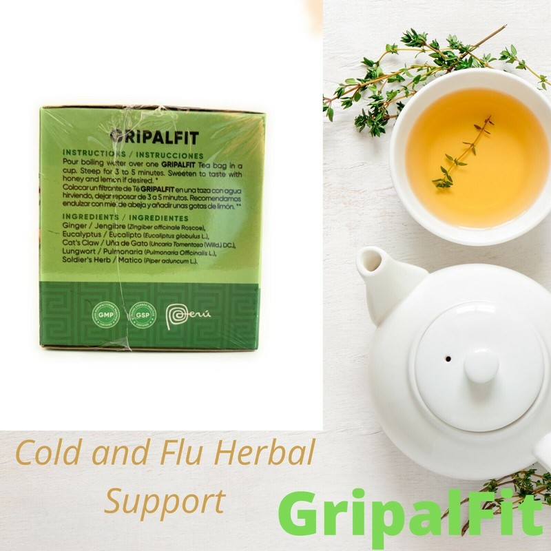 Hanan PS GRIPALFIT Natural Respiratory Care Herbal Tea ( 30