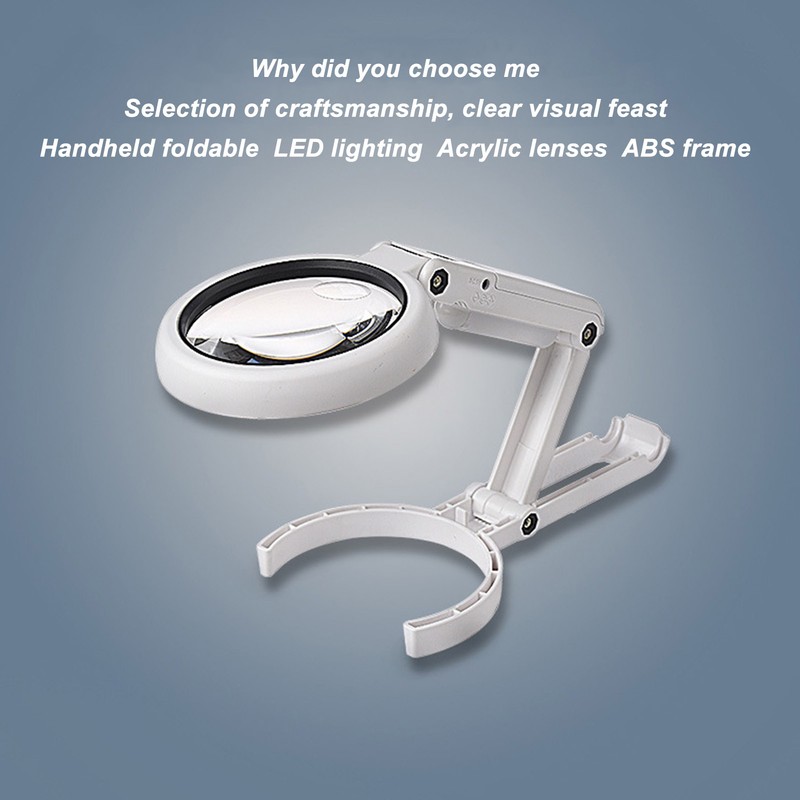 11 X 5 Magnifying Glass Magnifying Desk Lamp Magnifier LED