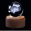 3D Human Brain Anatomical Model Paperweight(Laser Etched) in Crystal Glass