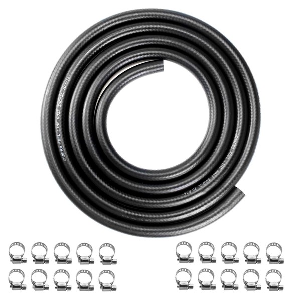 GAMPRO 5FT NBR Fuel line Hose 5/16 Fuel Hose 300PSI