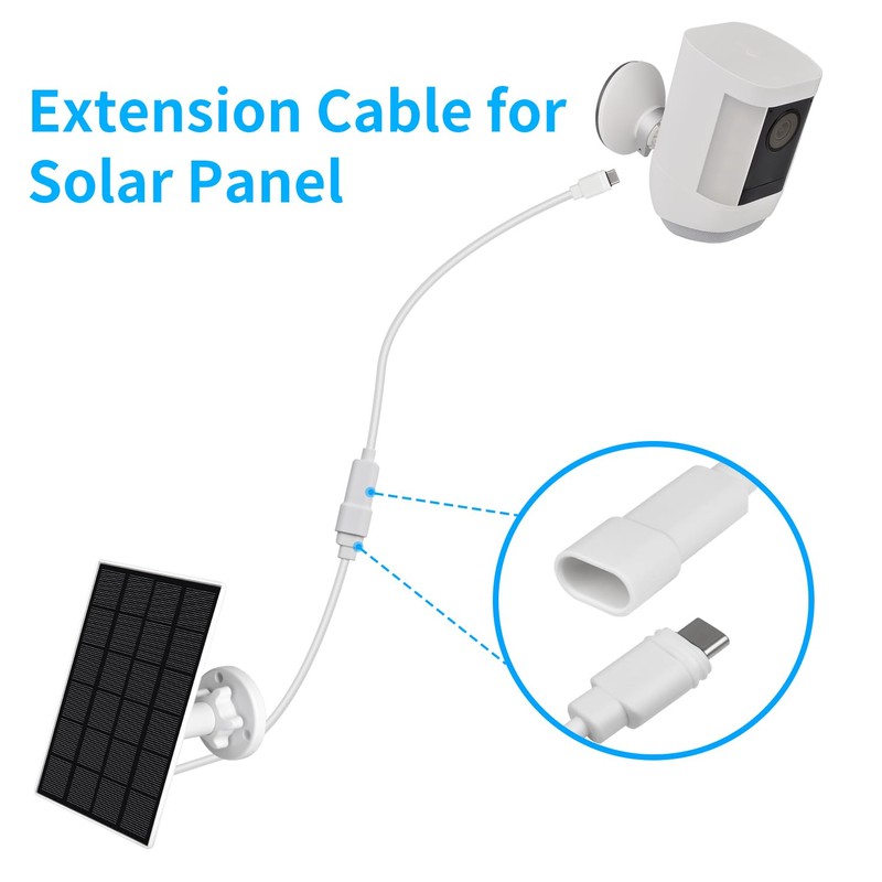 Prestantious Extension Cable only for Solar Panel, Works for The