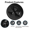 Murtenze 2 Pack Garbage Disposal Splash Guard, EPDM Rubber Sink