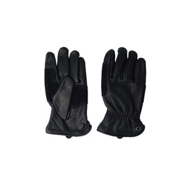 Towa Corporation EXTRA GUARD Lantern EG-024 Large Size Cow Leather Gloves Fits Your Hand The More You Use From Professional Sites to Camping, Black