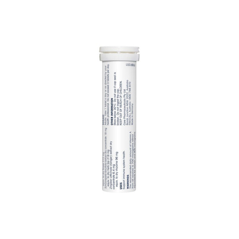 Frequent Flyer Immunity Boost Raspberry 15 Tablets