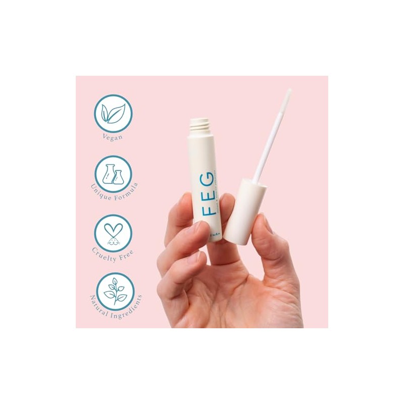 FEG Eyebrow Eye Brow Growth Length Thickness Darkness Enhancer Serum