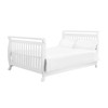 DaVinci Twin/Full Size Bed Conversion Kit (M4799) in White