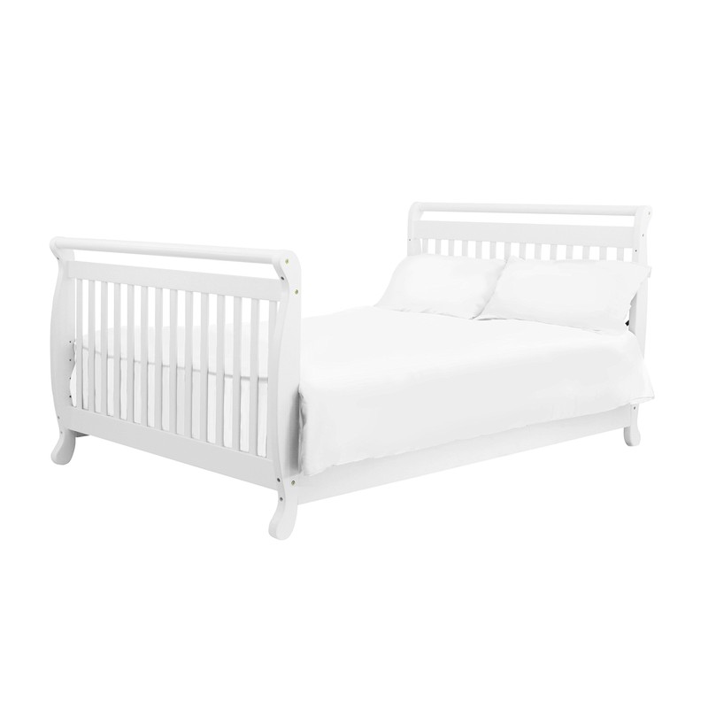 DaVinci Twin/Full Size Bed Conversion Kit (M4799) in White