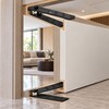 360° Hidden Door Pivot Hinge Kit, Heavy Duty Aluminum Alloy
