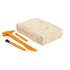 Dr Steve Hunters 91031 Dino Dig Excavation Kit-Velociraptor-14 Pieces-Uncle Milton Scientific Educational Toy, Multicolour