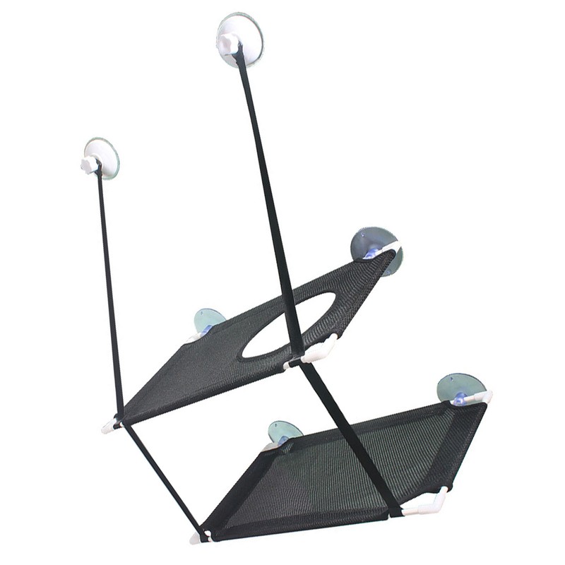Cat Hammock Double Layer Hanging Installation Strong Suction Cup Soft