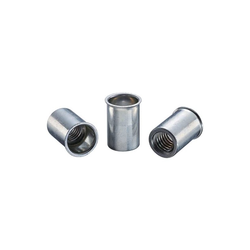LOBTEX Blind Nut "Nut" (Thin Head, Steel) Eco Pack Plate