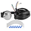Trailer Connection, 7 Pin Connection Socket, Qiilu Trailer Socket Cable,