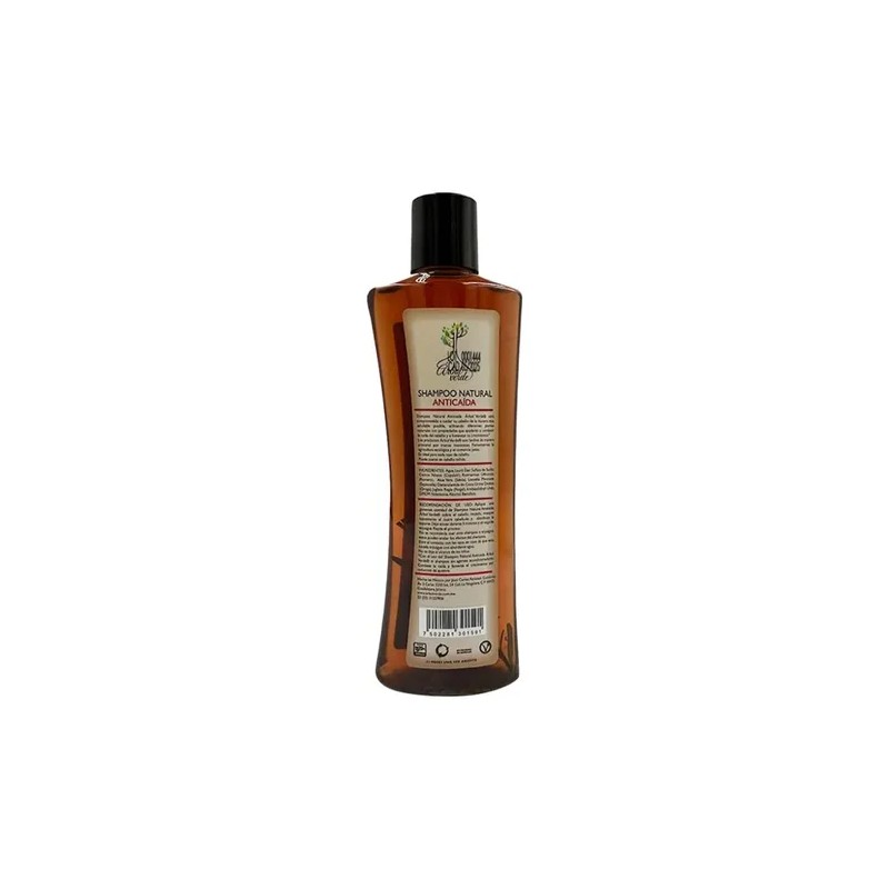 Shampoo Natural Anticaída Árbol Verde Mini 200ml De Romero