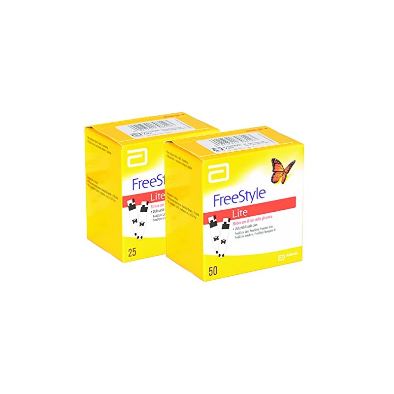 Strisce Per Il Controllo Della Glicemia - Confezione Da 25