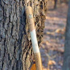 Brazos Rustic Wood Walking Stick, Twisted Hardwood, Traditional Style Handle, for Men & Women, Made in The USA, 55"