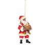 African American Kwanzaa Santa Ornament