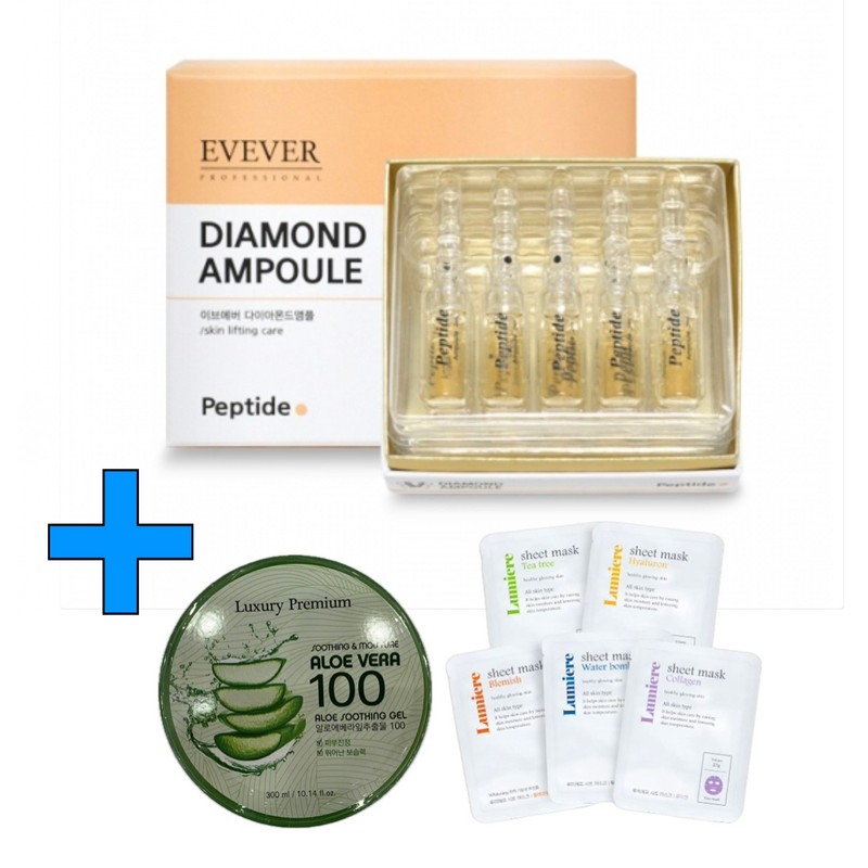 Eve Ever Diamond Ampoule Peptide (Elasticity) 2ml / 이브에버 다이아몬드
